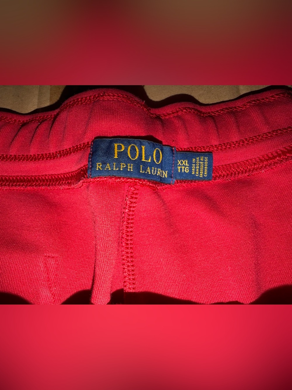 🩳XXL Ralph Lauren Red Athletic Shorts! Big & Tall ready for SUMMER! - Picture 4 of 10